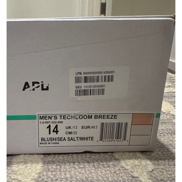 APL Mens Techloom Breeze Running Shoes Size 14 $225